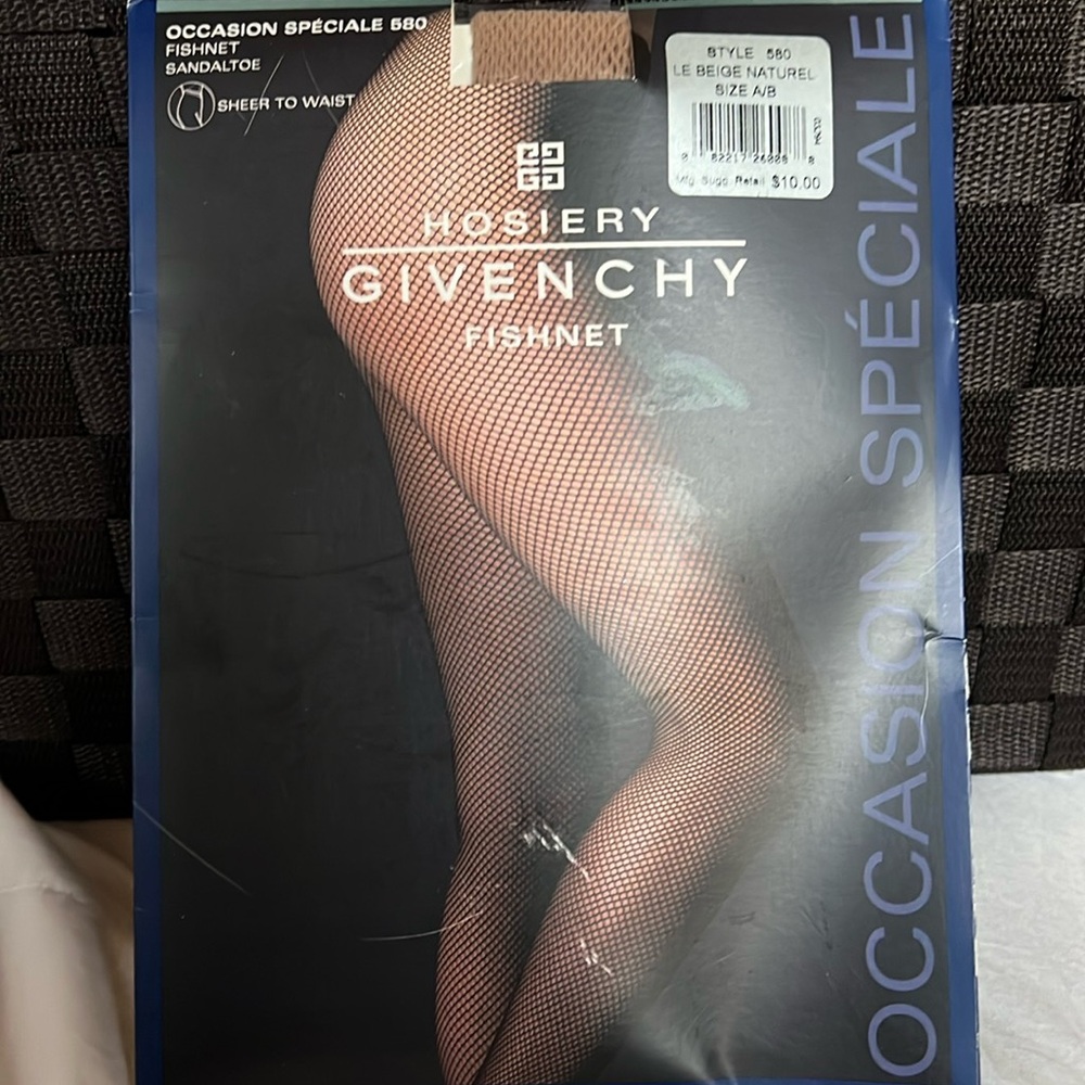 NWT Givenchy fishnet in nude